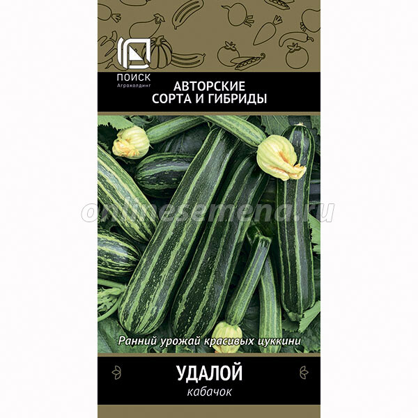 Кабачок Удалой из каталога Семена овощей – купить с доставкой по Москве иРоссии в Onlinesemena