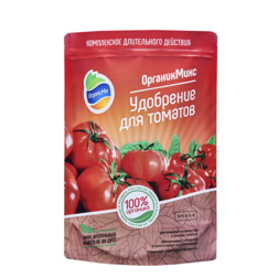 ОрганикМикс Удобрение для томатов (200 г) удобрение красный богатырь для томатов комплексное 1 кг биомастер