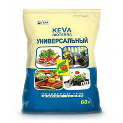 Keva Bioterra Грунт универсальный с биогум. 60л Гера грунт универсальный 5 л фаско