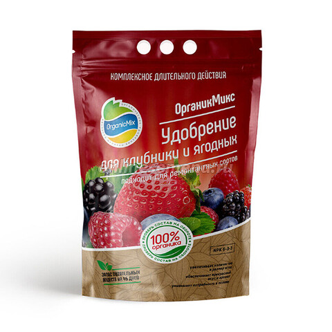 ОрганикМикс Удобрение для клубники и ягодных (2,8 кг.)