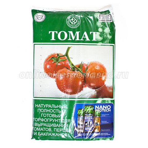 Грунт Томат-торф, почвогрунт для томат., перцев (5л.)Фарт